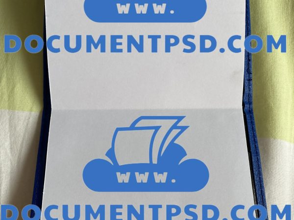 Mockup Passport PSD Template