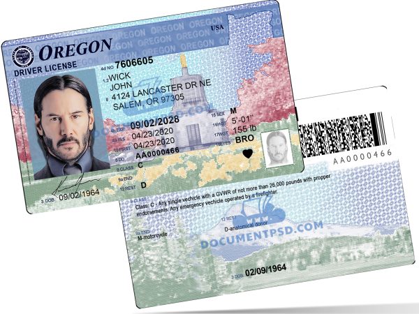 Ogeron Driver License NEW