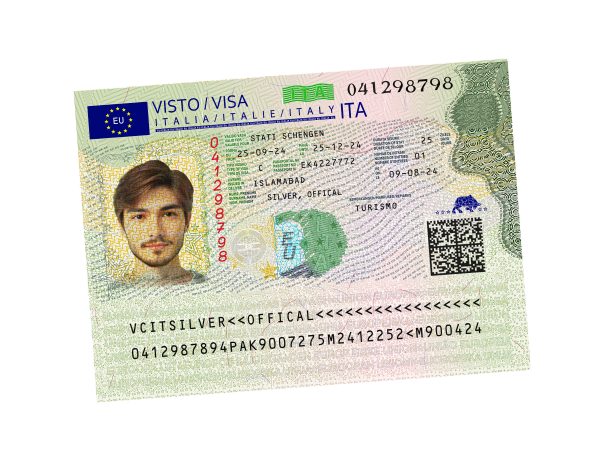 Italy Visa PSD Template