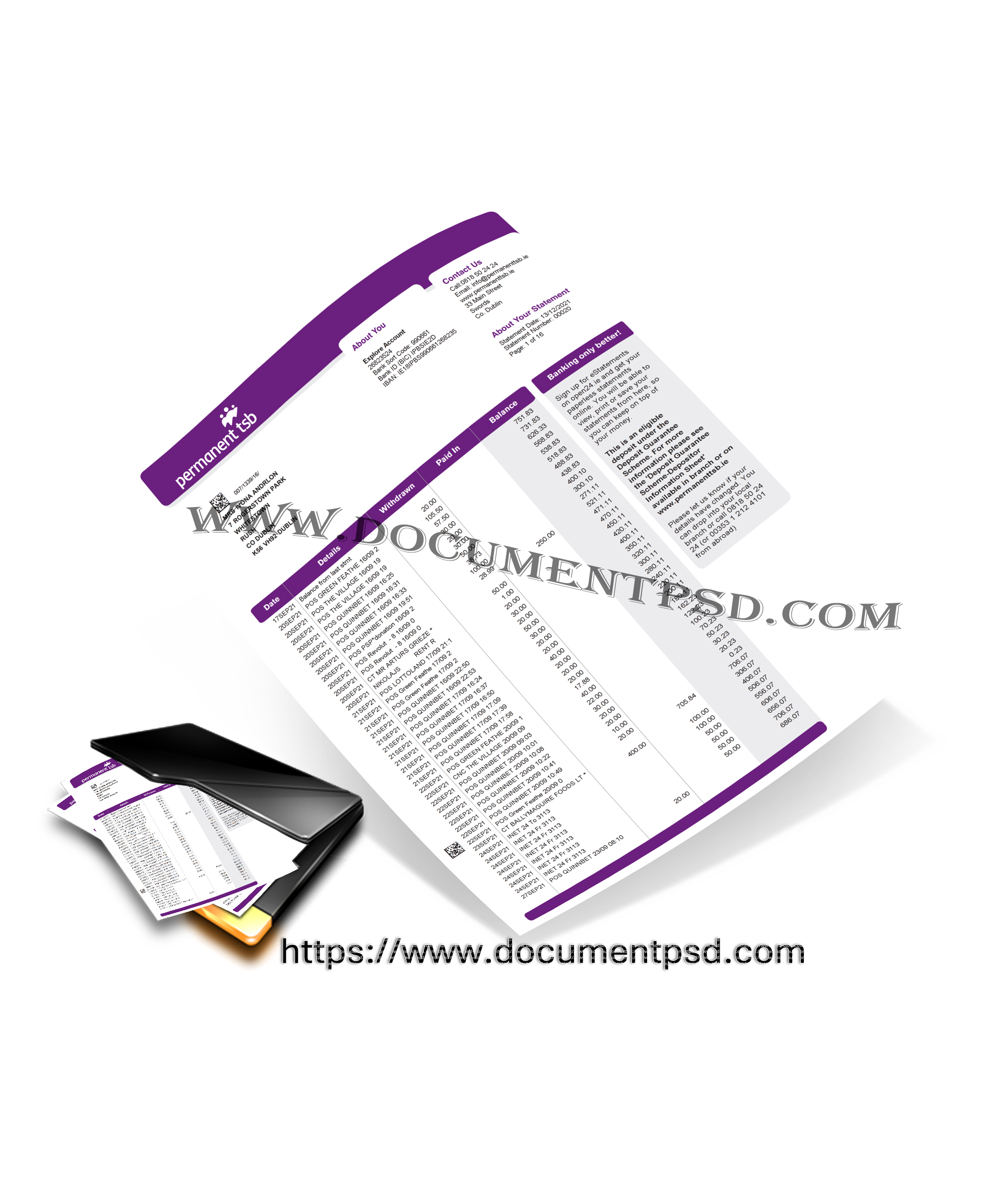 Permanent TSB plc Ireland
