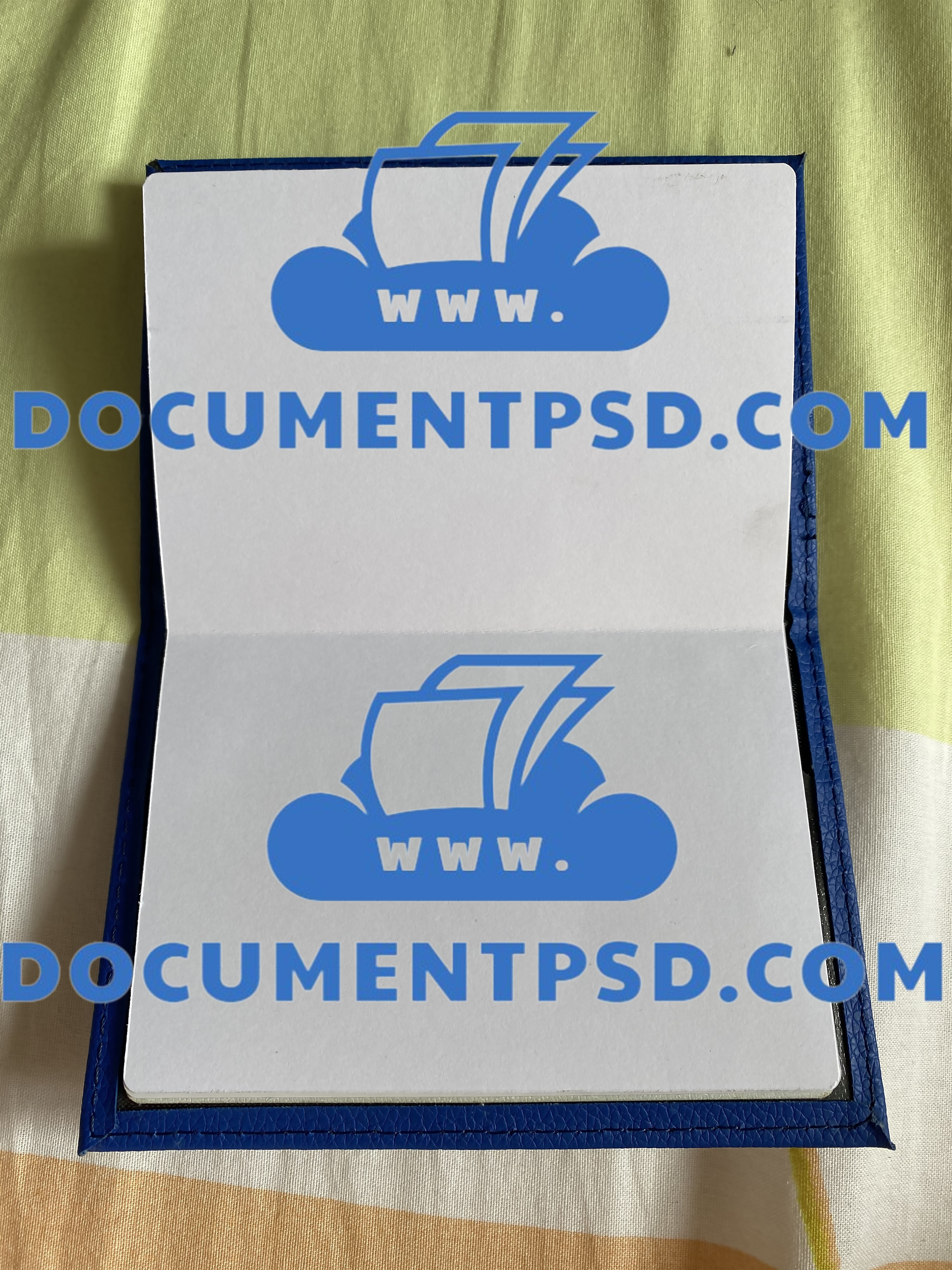 Mockup Passport PSD Template