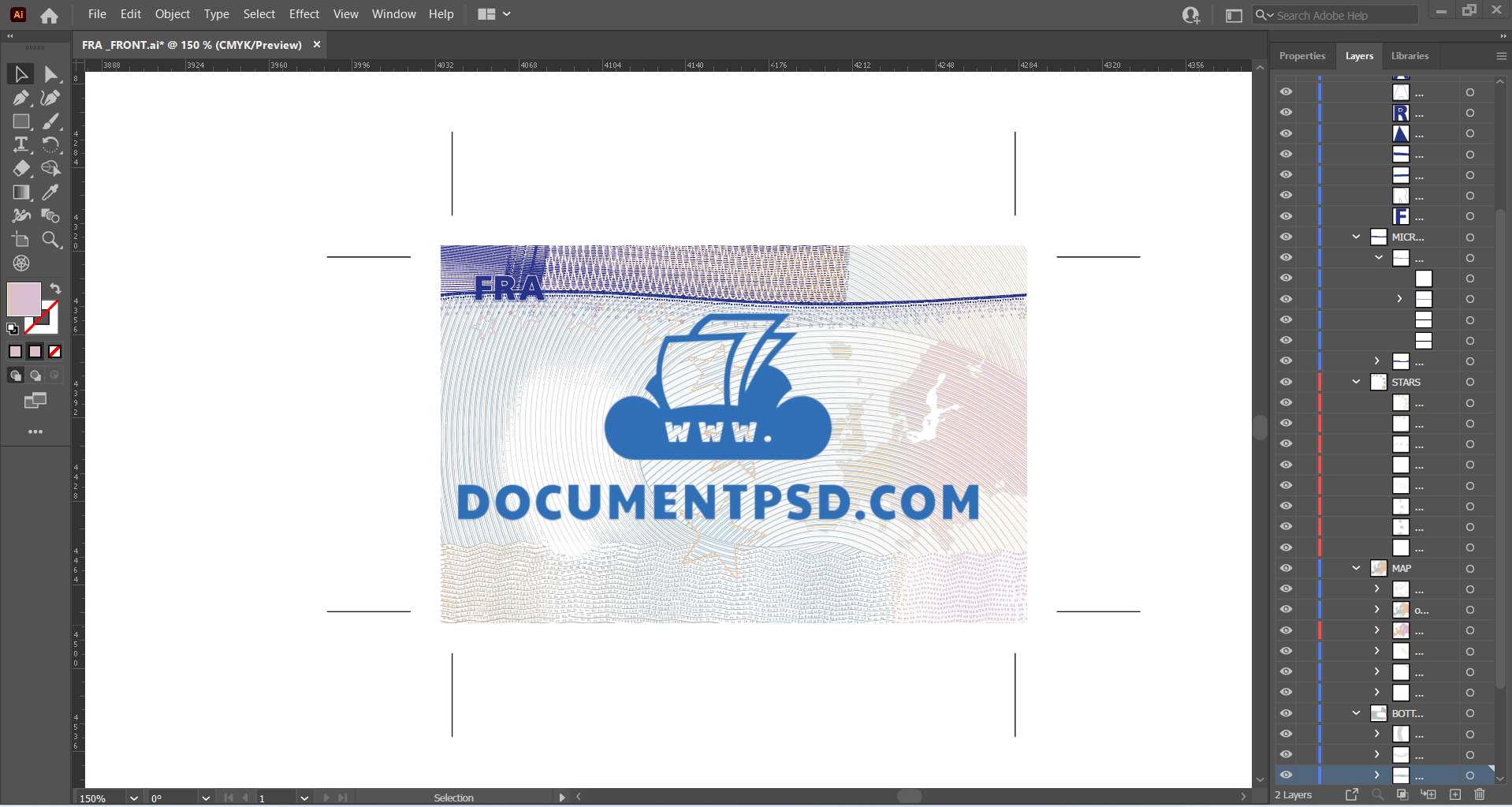 FRANCE Resident Permit VICTOR AI +UV+ENG+HOLO