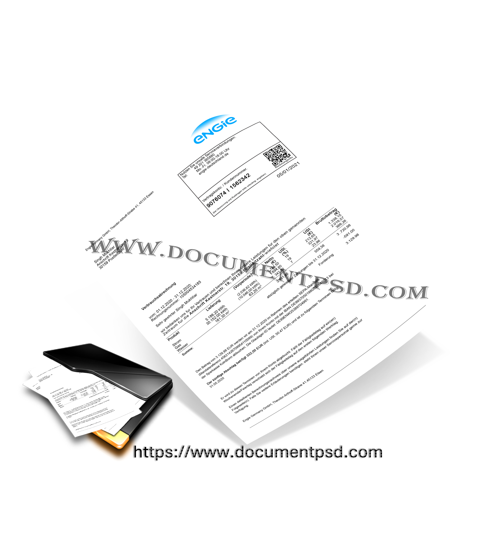 Engie Germany GmbH Germany. PSD Template