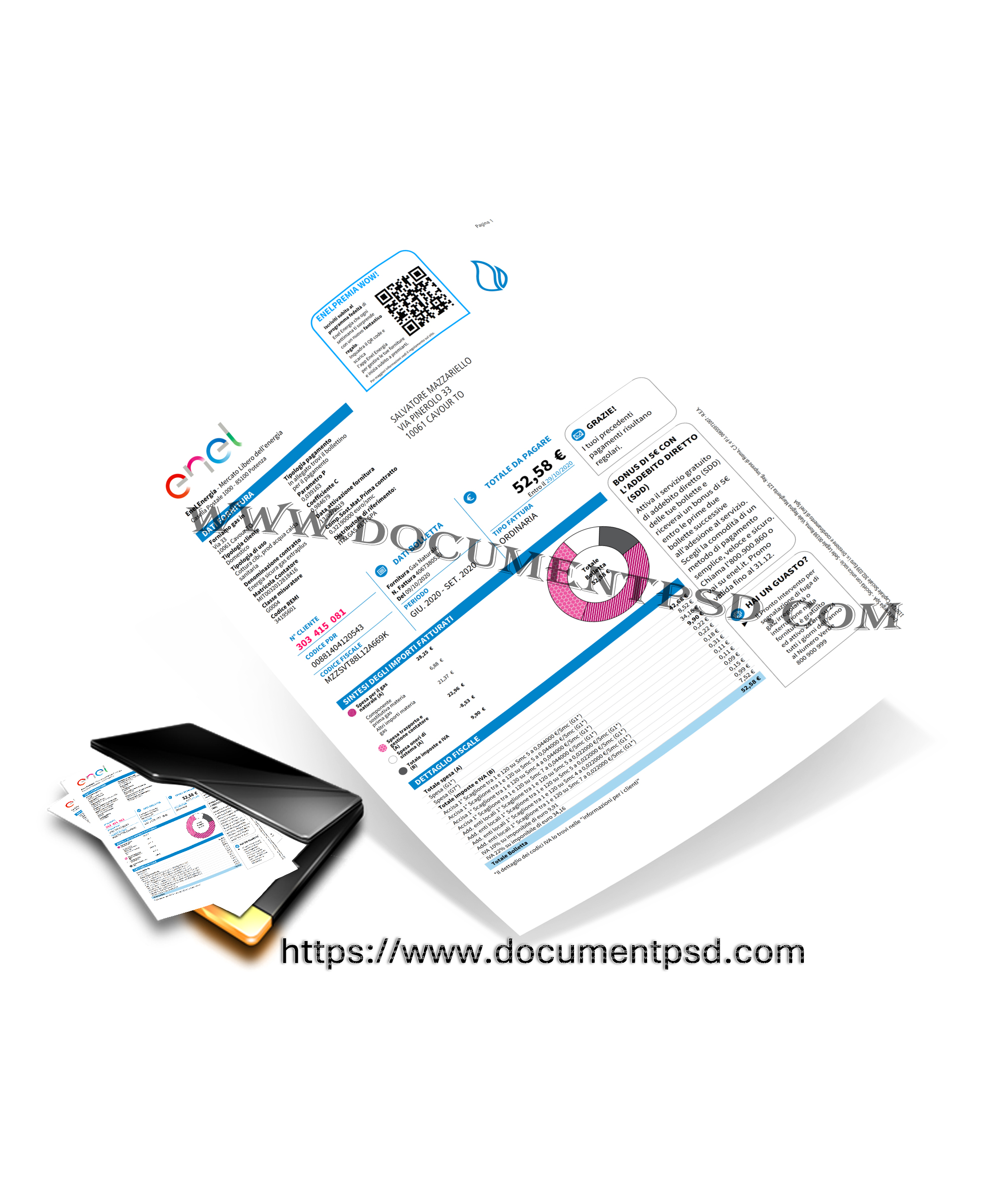 Enel Energia S.p.A Gas_Mazzariello Italy